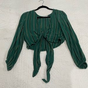 American Eagle - size S - wrap shirt